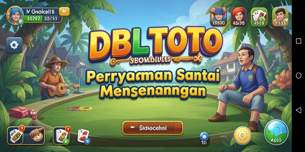 Tangkapan layar menampilkan gameplay seru DBLTOTO yang santai.
