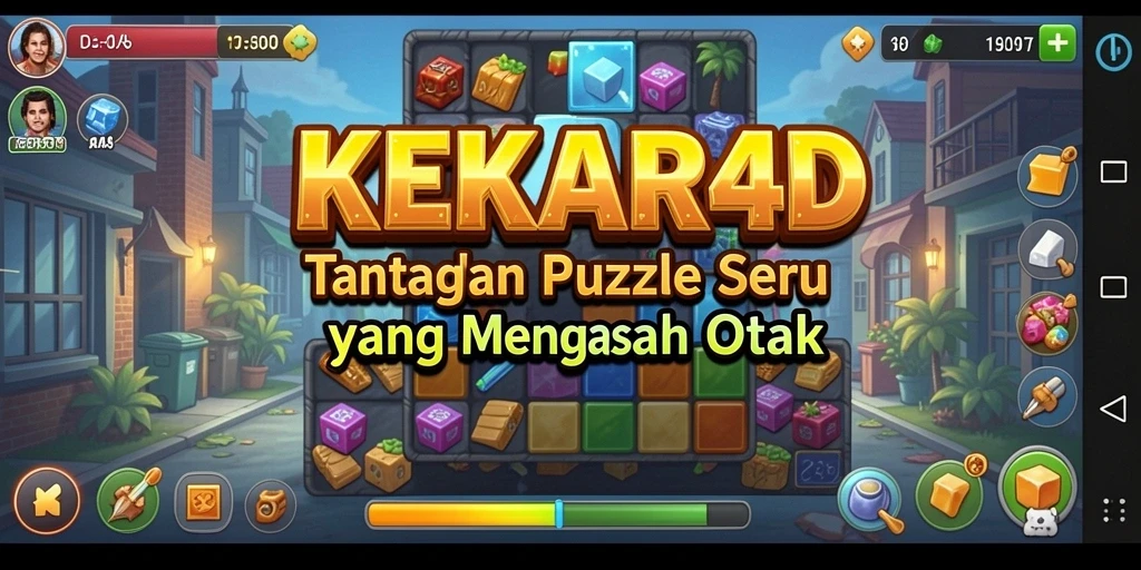 Tampilan gameplay KEKAR4D yang menakjubkan dan penuh tantangan.