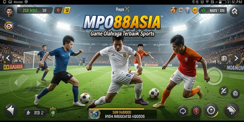 Screenshot MPO88ASIA menampilkan aksi olahraga yang mendebarkan.