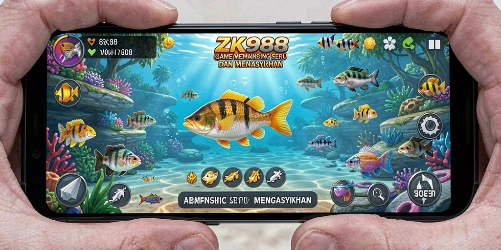 Tangkapan ikan yang mengesankan di ZK988.